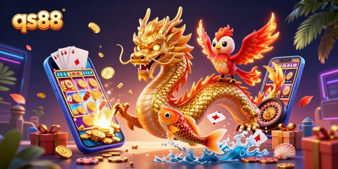 Experience big wins on qs88 with immersive casino adventures featuring mythical creatures and vibrant games.