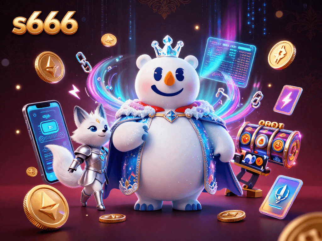 Experience thrilling gameplay at s666, featuring games like slots and jackpots in a magical setting.