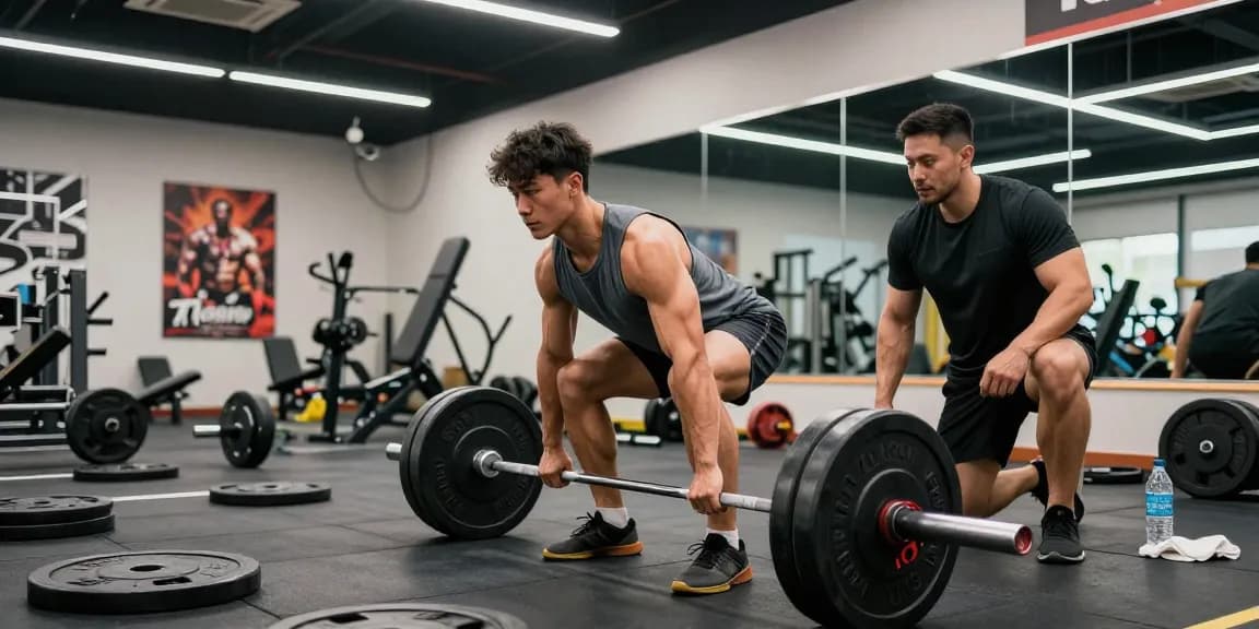 Prime Pharma Steroiden performance during a deadlift in a professional gym setup