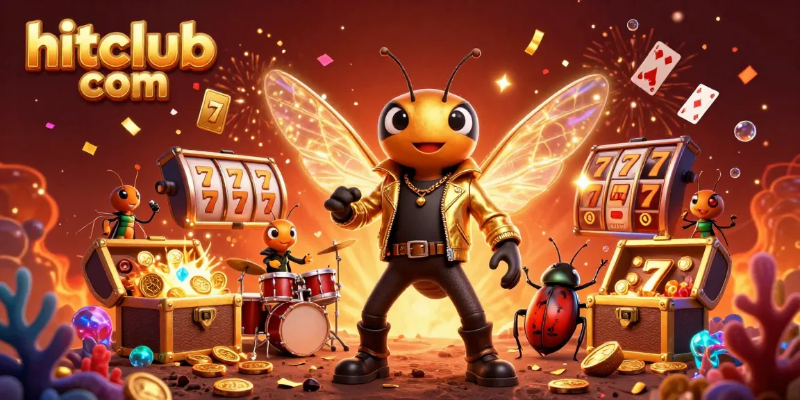 Experience the excitement with hitclub com's vibrant slot game scene bursting with energy and gold.