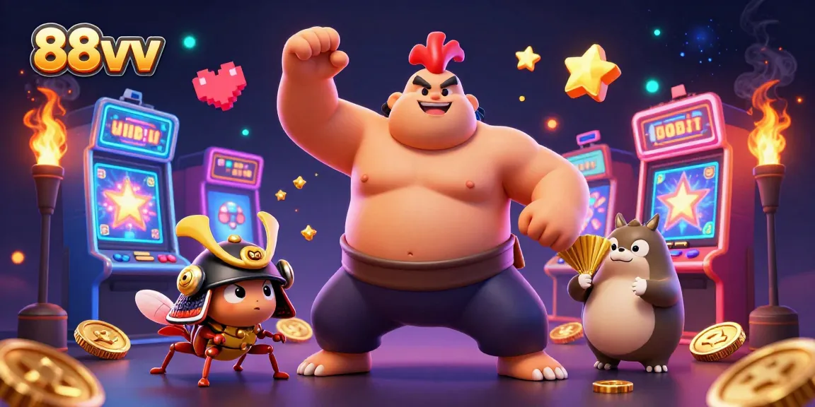 Experience the thrilling casino world of 88vv with powerful characters and dynamic gaming elements.