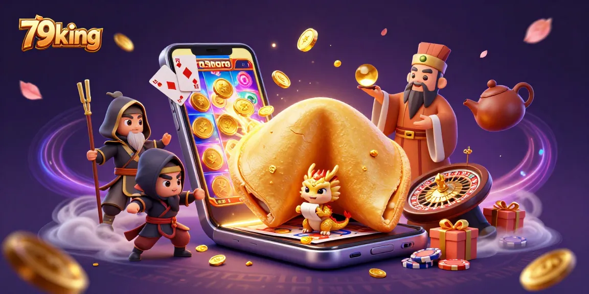 Spin slot games and experience fortune with 79king's unique gaming adventure.