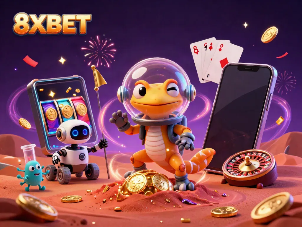 Experience the thrill of winning with 8XBET in a dynamic casino adventure on Mars.