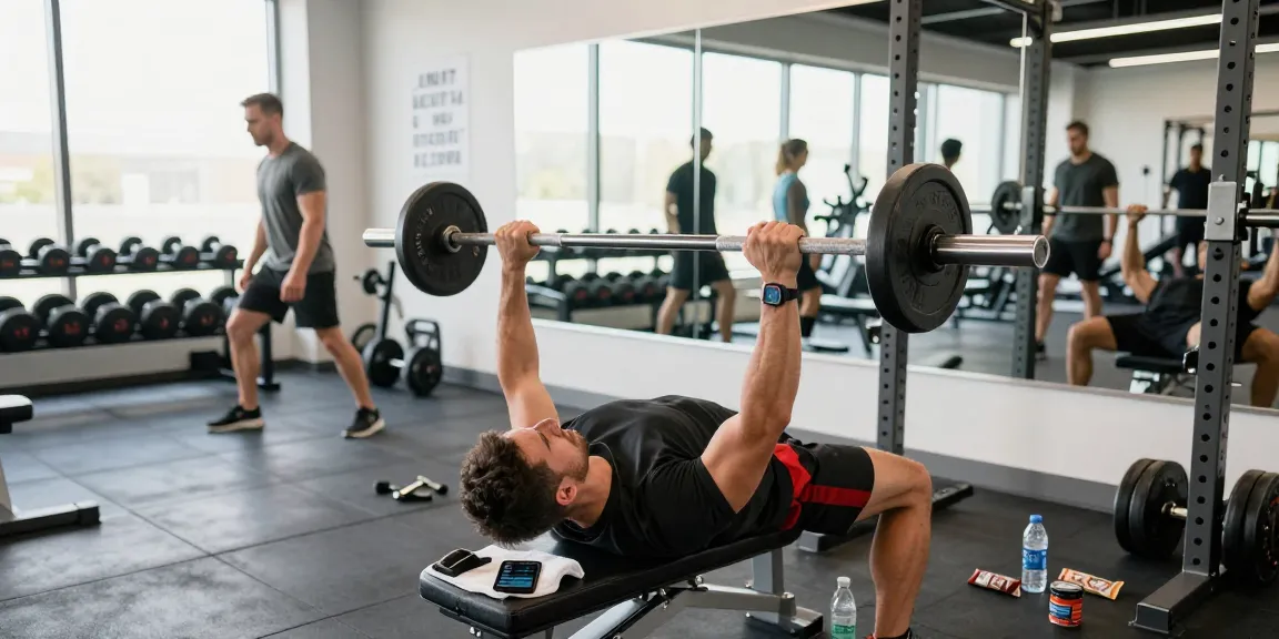 Prime Pharma Steroïden Winkel in een moderne sportschool met een krachttraining scènew