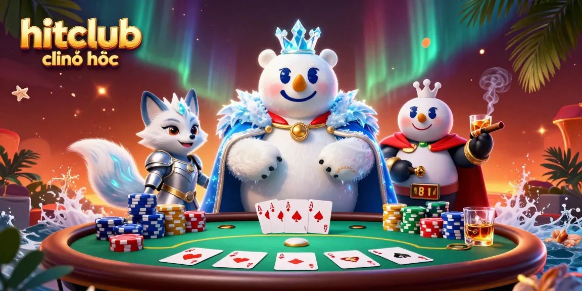 Experience the excitement of hitclub chính thức through vibrant poker action with fantasy elements.