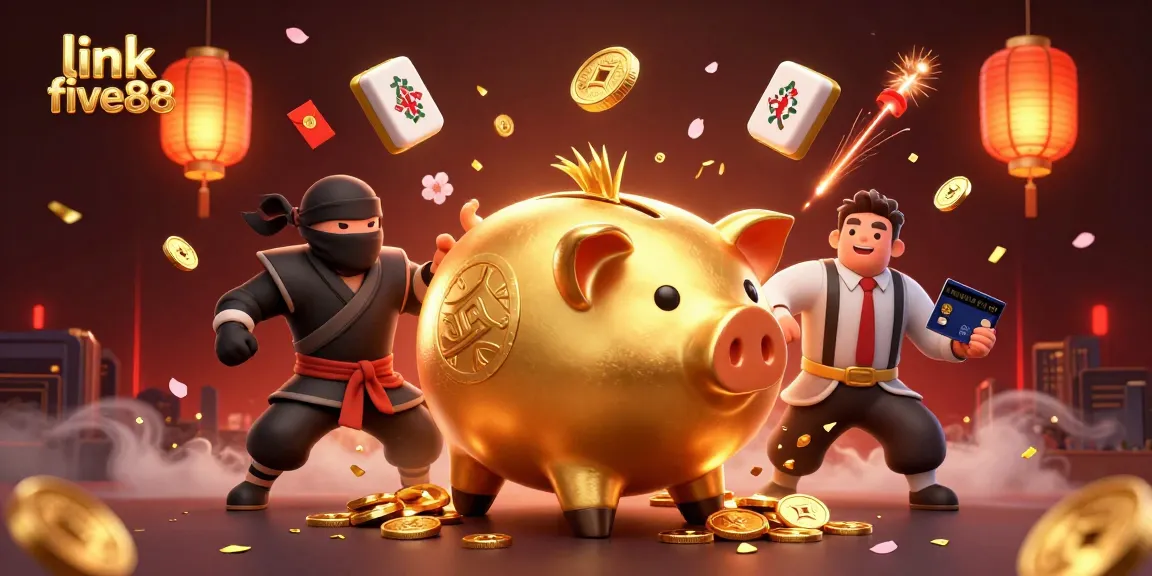 Experience fun and excitement with link five88 as characters engage in thrilling casino antics.