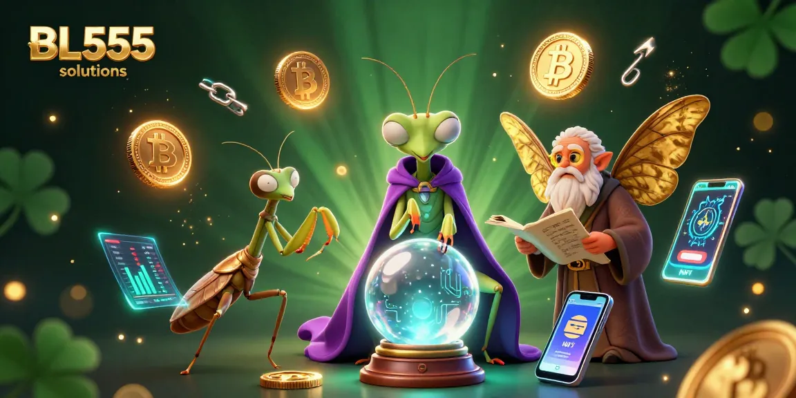 Engage with the magical BL555 solutions in a vibrant, detailed 3D gambling scene.