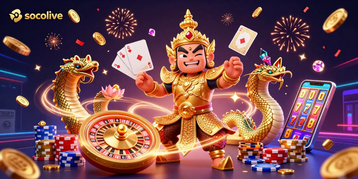 Socolive offers thrilling live sports streams with dynamic scenes of guardians and treasures, showcasing engaging betting elements.
