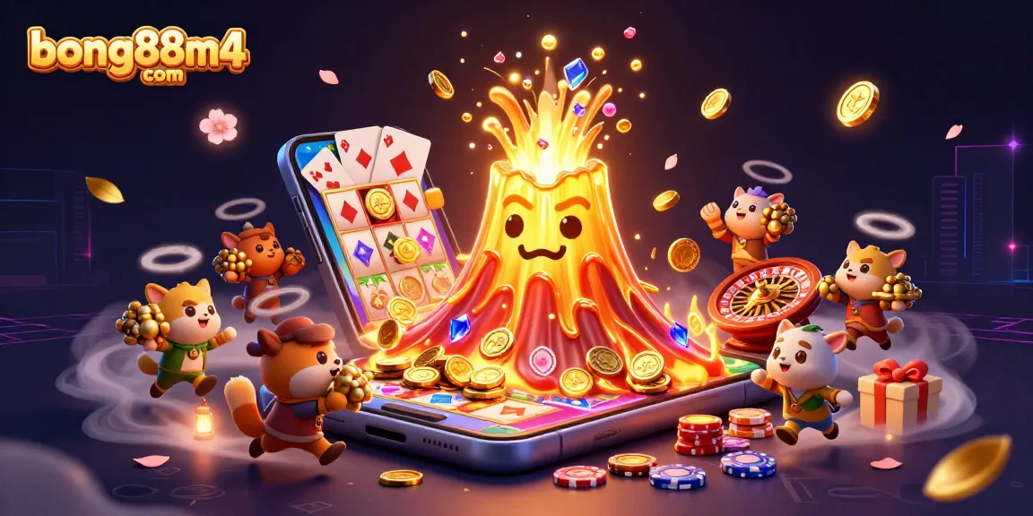 Bong88m4 com brings excitement with a volcano of treasure, animated characters, and mesmerizing games.
