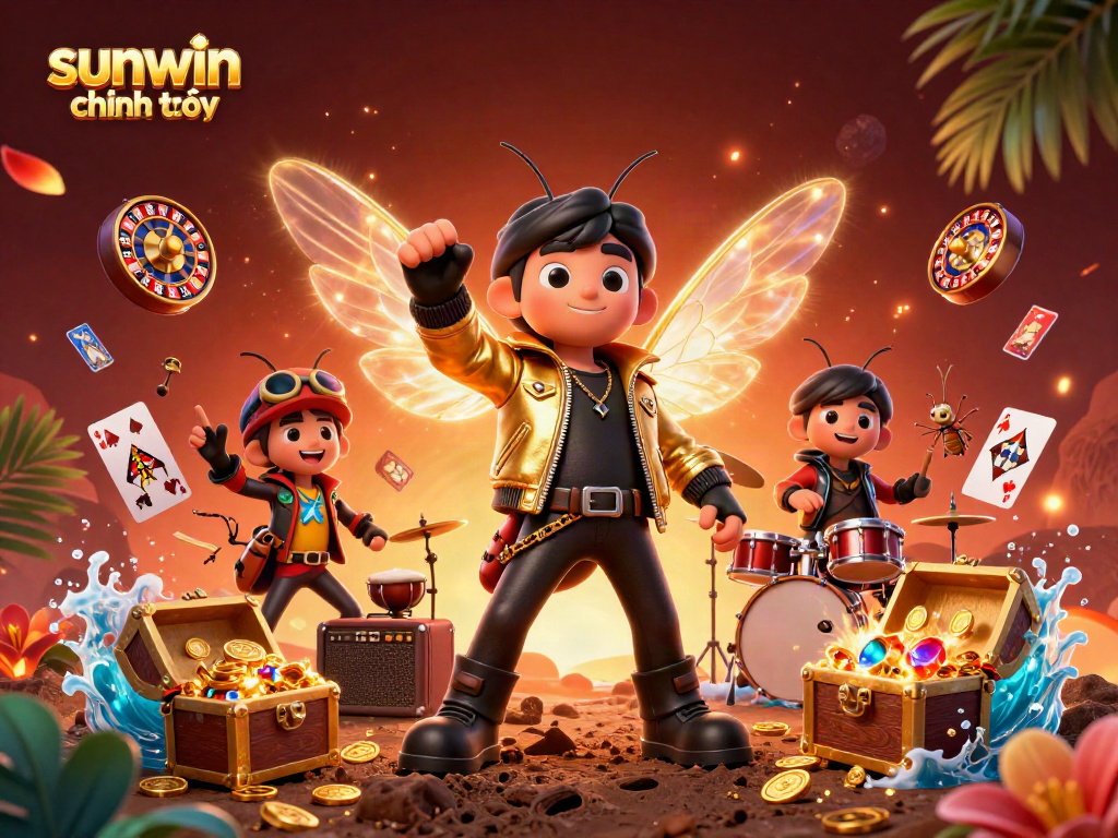 Experience high-energy casino gaming with sunwin chính thức featuring vibrant characters and dynamic elements.