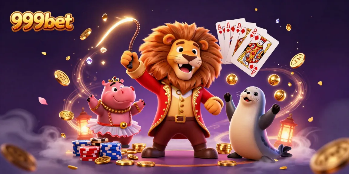 Experience thrilling wins at 999bet with rich casino elements and vibrant characters.