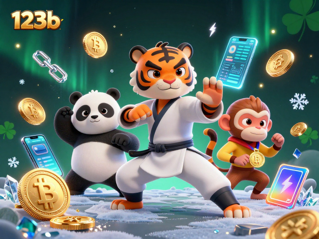 Play thrilling games at 123b with a kung fu tiger master, panda disciple, and playful monkey winning big!